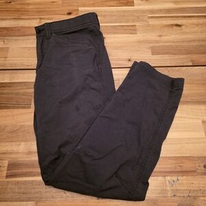 Eddie Bauer Men’s 33x32 Charcoal Stretch Pants Casual Everyday Wear